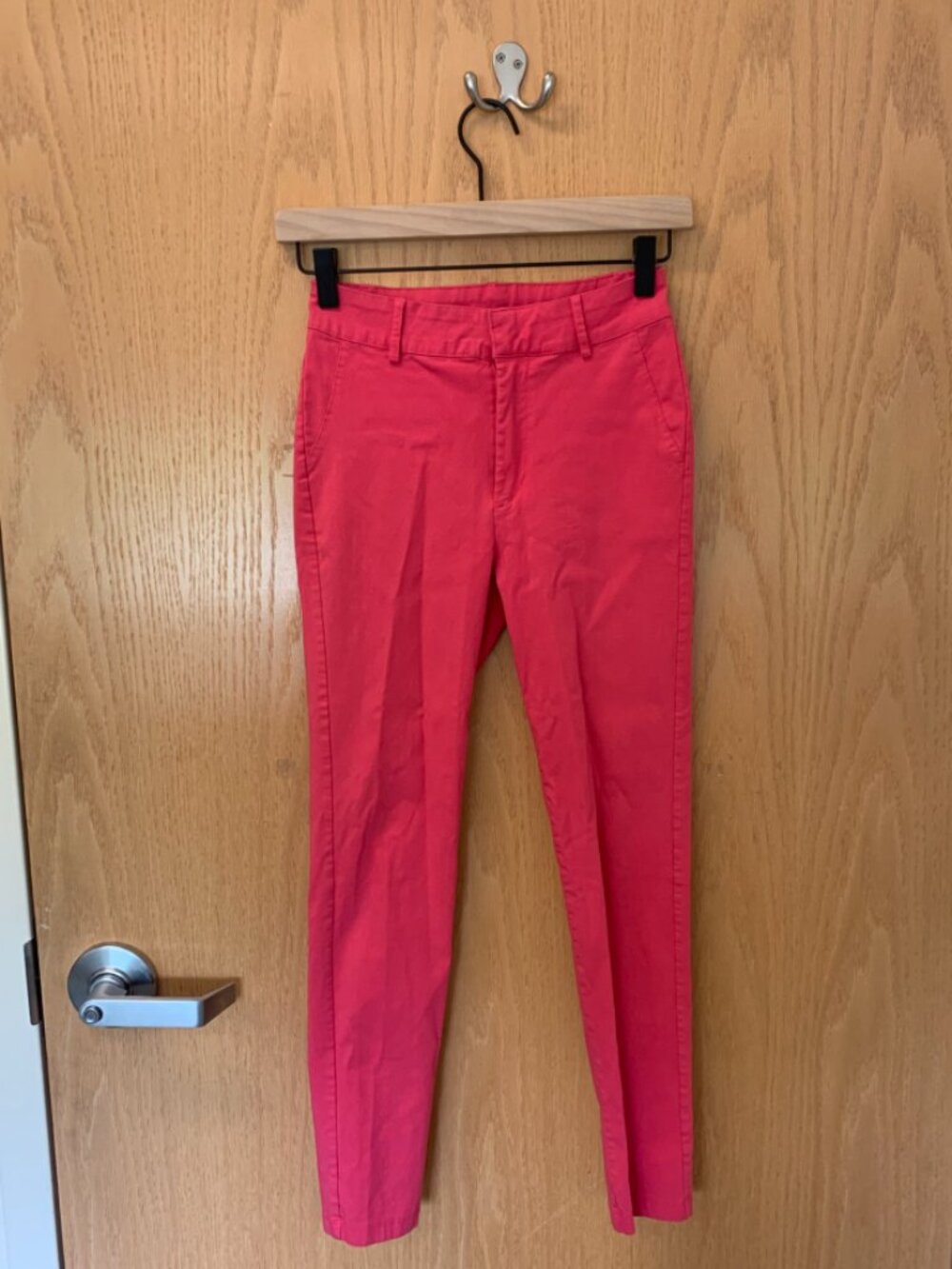 Active USA Hot Pink Skinny Trousers Statement Pants Size S